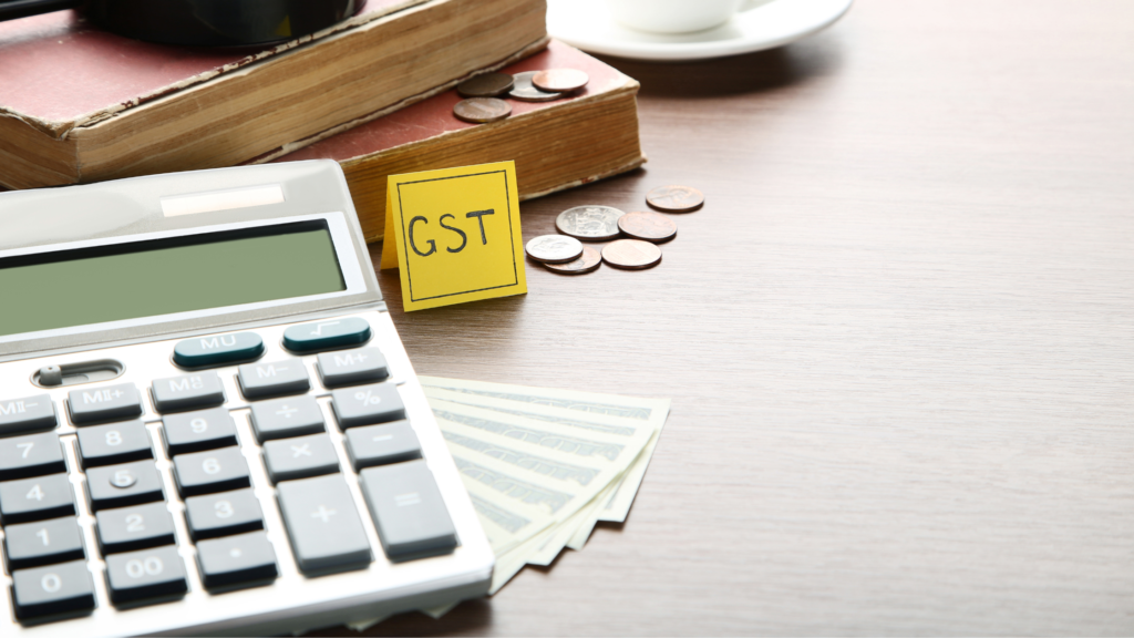 equipments and information to promote how to register GST on commercial property